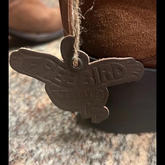 FREEBIRD | CASEY - Cognac Leather Western Cowboy Boots SZ 7 NEW - Picture 7 of 9